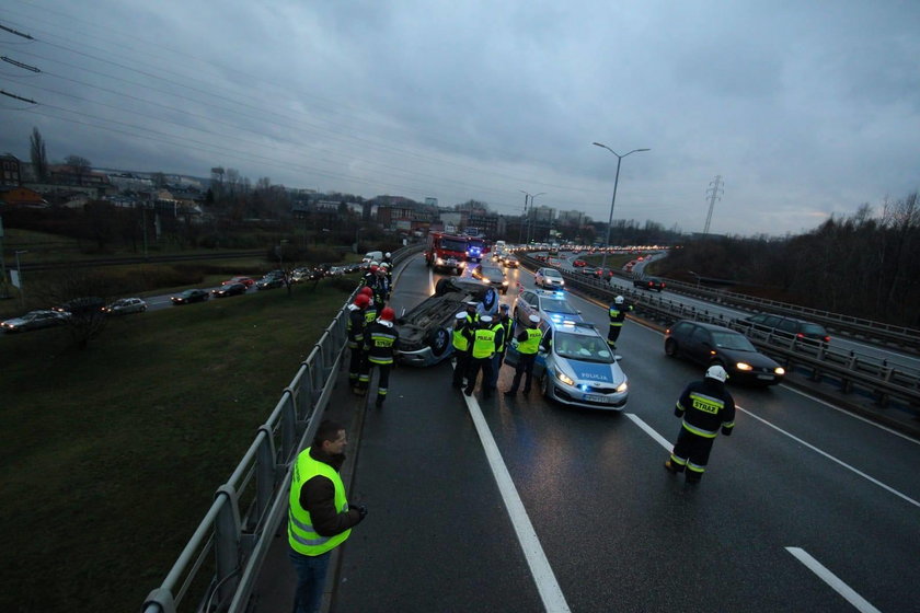 Wypadek kolumny VIP na szczycie klimatycznym w Katowicach