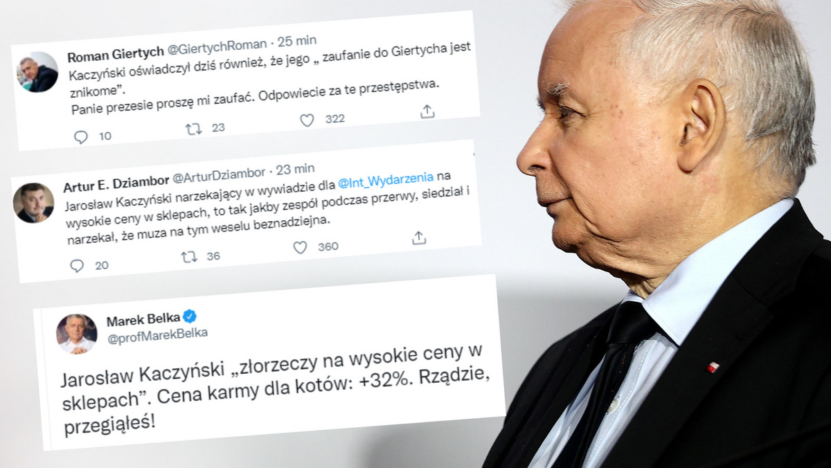 Fala komentarzy po wywiadzie Jarosława Kaczyńskiego. Internet bez litości