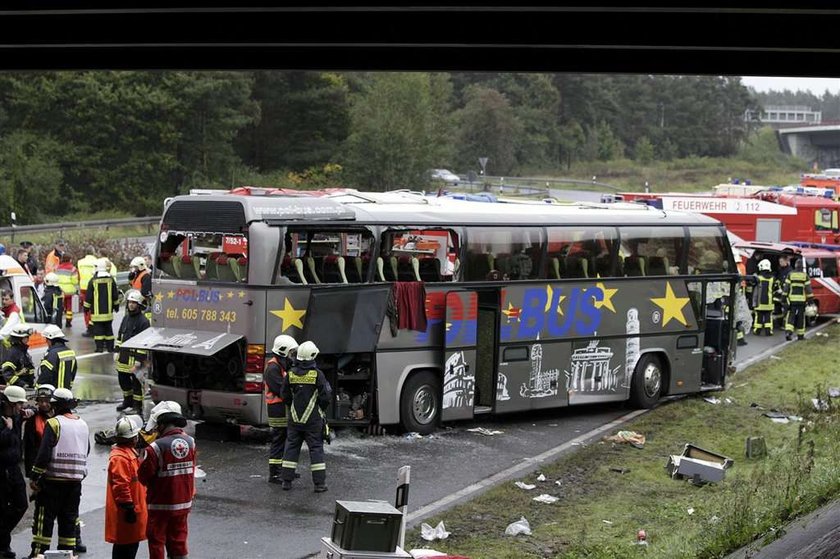 Wzpadek, Niemcz, polski autokar