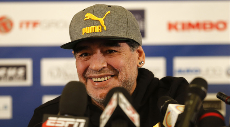 Maradona újra Nápolyban járt /Fotó: AFP