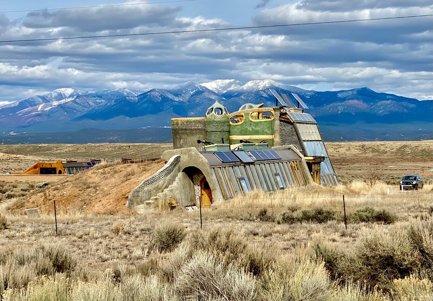 Dom budownictwa Earthship Biostructure