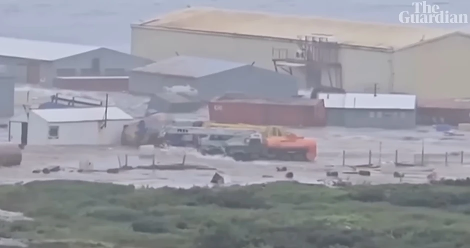 Cunami, Rusija, Severo-Kurilsk