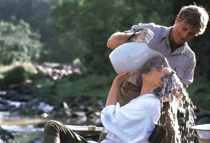 Meryl Streep i Robert Redford w filmie 'Pożegnanie z Afryką'