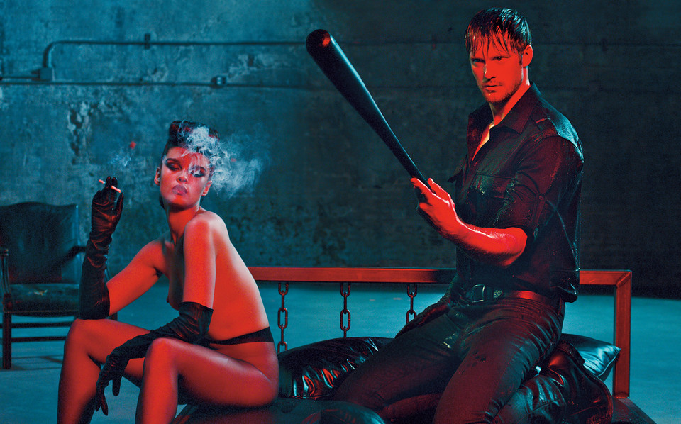 Alexander Skarsgard w "Interview Magazine"