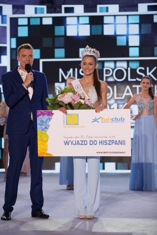 Patrycja Pabis z tytułem Miss Polski Nastolatek 2016