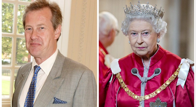 Lord Ivar Mountbatten attend the drinks reception hosted by Dockers, the San Francisco based apparel brand, at Kensington Palace in June 2014, and Queen Elizabeth II attends a service for the Order of the British Empire at St Paul's Cathedral in 2012.David M. Benett/Getty Images for Dockers, Geoff Pugh - WPA Pool /Getty Images