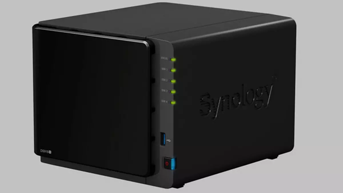 DS916+ - nowy, czterokieszeniowy NAS od Synology