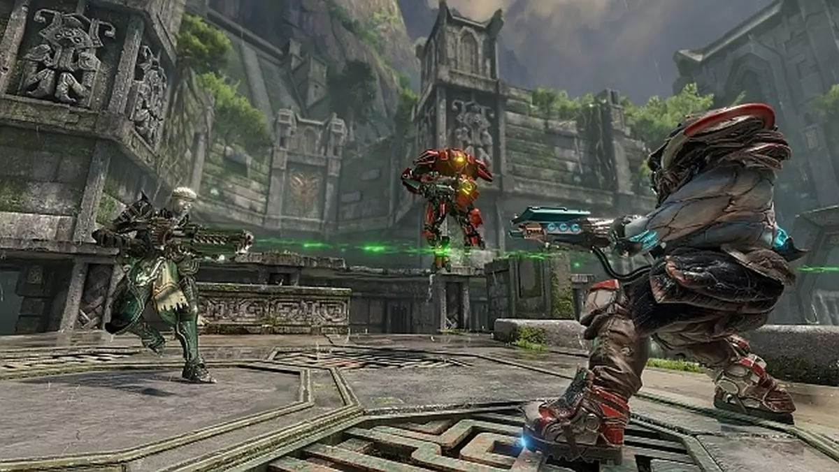 Quake Champions - oglądając pierwszy gameplay lepiej zapnijcie pasy. Ależ tempo!