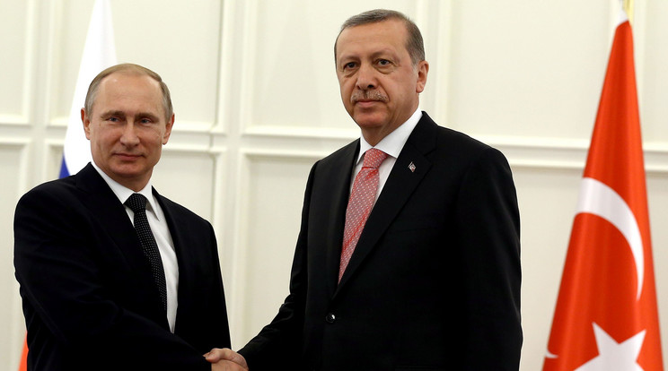 Putyin és Erdogan az incidens óta nem igazán ápolnak jó viszonyt /Fotó: Northfoto