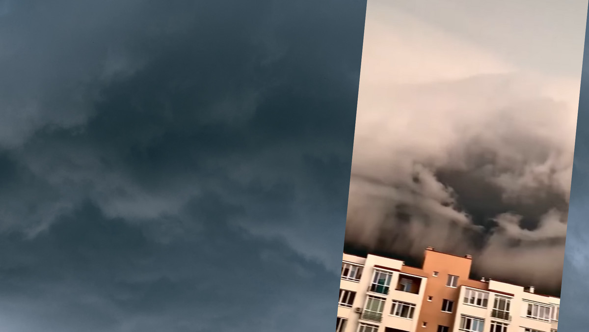 Wał szkwałowy nad Lwowem to prawdziwa chmura monstrum. Jest się czego bać?