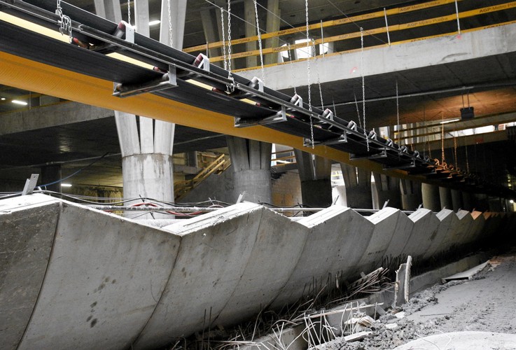 Warszawa. Budowa II linii metra warszawskiego - Stacja Stadion