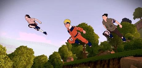 Screen z gry "Naruto: The Broken Bond"