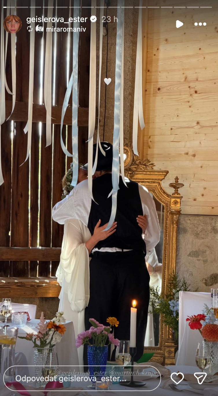 Svadba Ester Geislerovej.