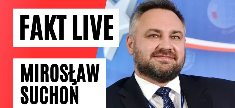 "Fakt LIVE". Gościem Mirosław Suchoń