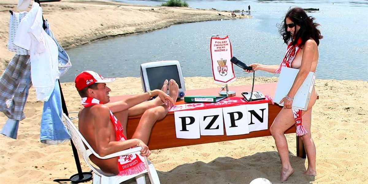 Listkiewicz spadaj na plażę!