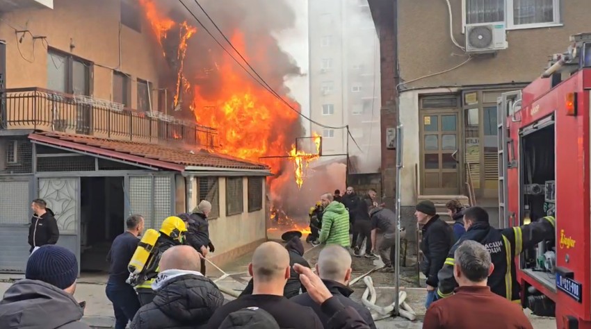 Požar u Novom Pazaru