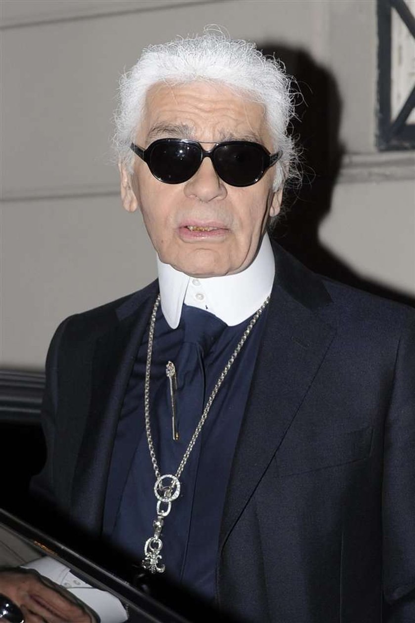 Karl Lagerfeld okładka i-D 2012