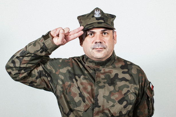 Wiesław Kukuła, dowódca Wojsk Obrony Terytorialnej. Fot. Maksymilian Rigamonti
