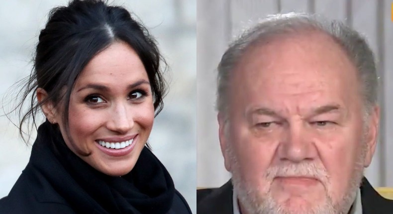 Meghan and Thomas MarkleGetty/Good Morning Britain