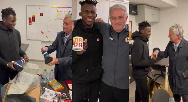 ‘I bought new shoes for Afena-Gyan because he arrived with fake trainers’ – Mourinho 