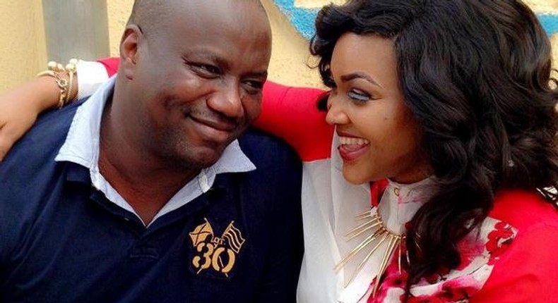 Mercy Aigbe and husband , Lanre Gentry