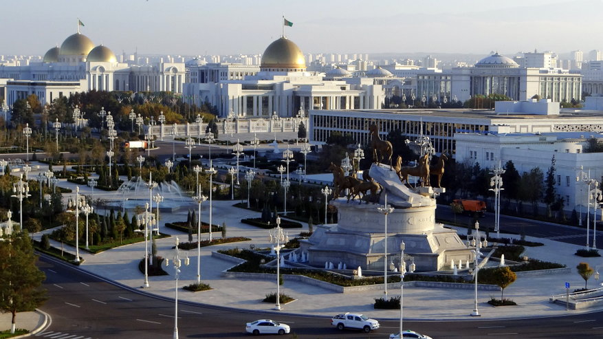 Aszchabad, stolica Turkmenistanu