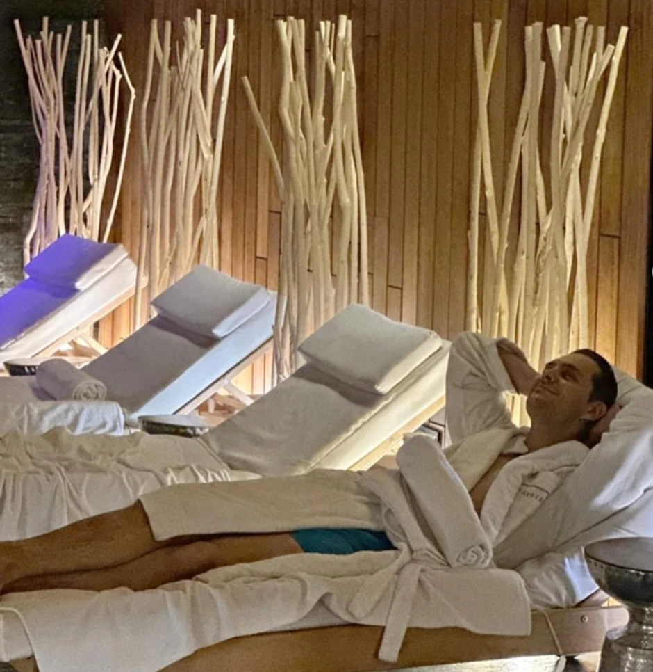 Miloš Biković na odmoru