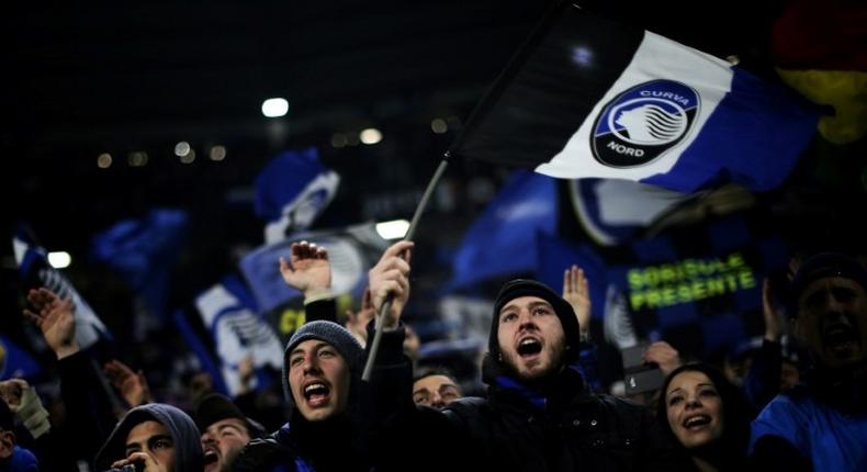 Atalanta's supporters have a reason to cheer after a 2-1 win over Empoli that ended the team's three-game winless run on December 20, 2016