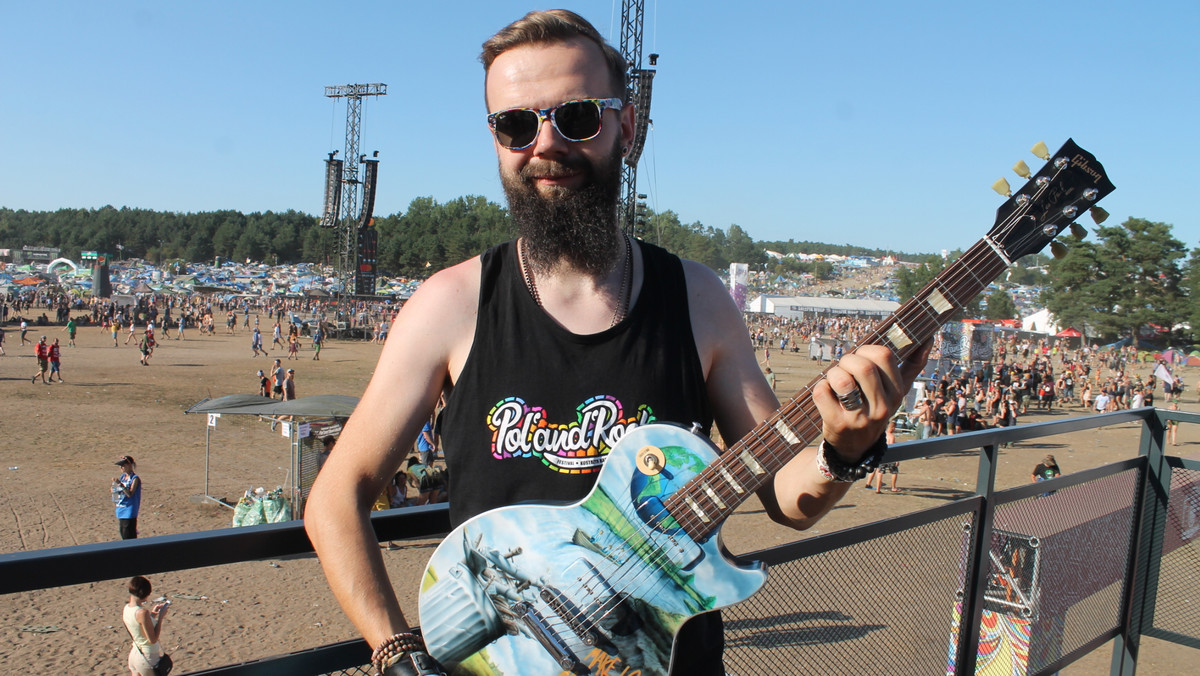 Unikatowa gitara na Pol’and’Rock Festival. Zobacz, jak wygląda