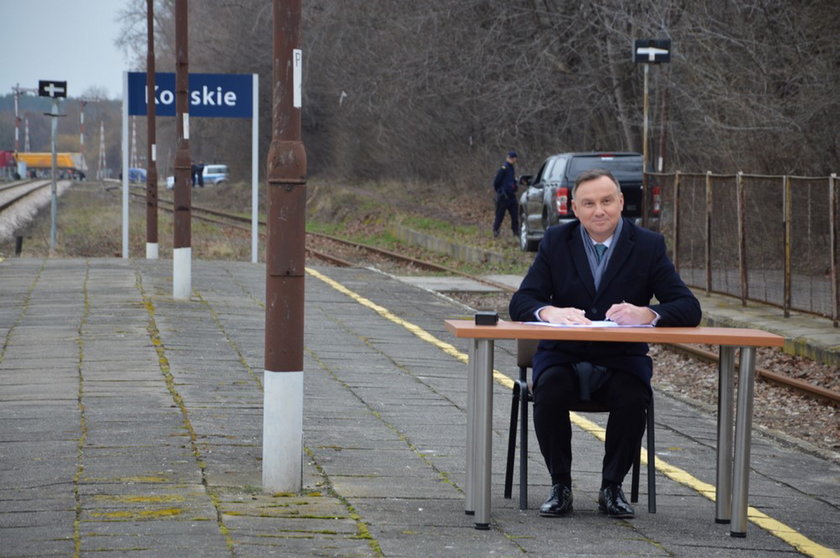 Andrzej Duda został bohaterem makiety. Teraz trafi na aukcję WOŚP