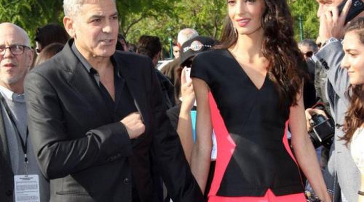 Túl vékony Clooney neje egy babához
