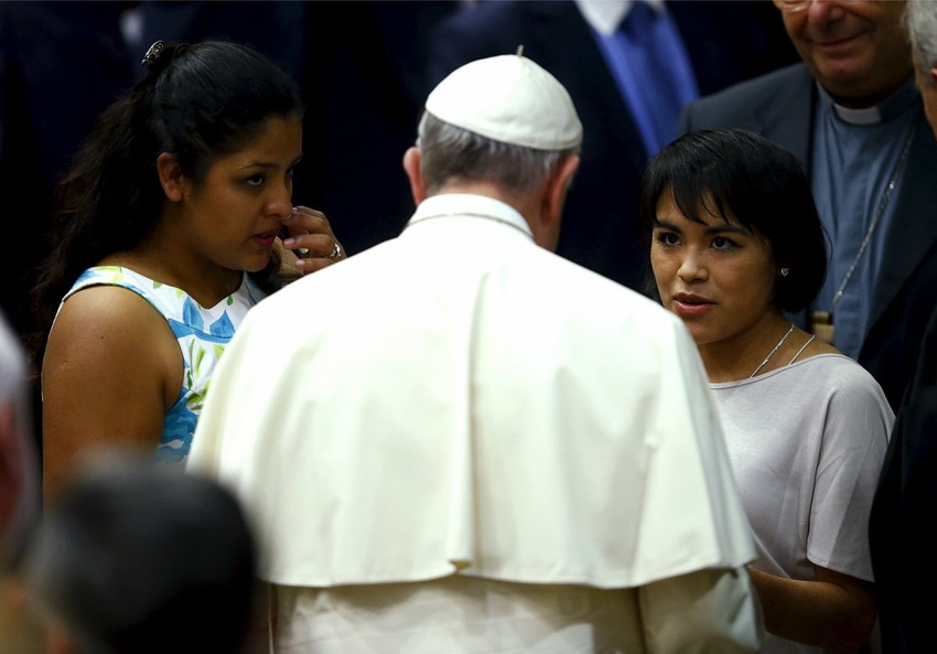 Karla Hasinto sa papom Franjom