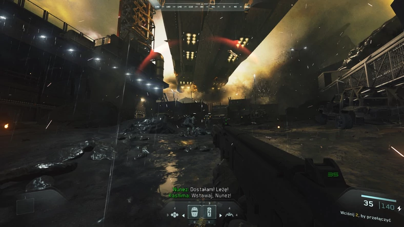 Call of Duty: Infinite Warfare - Płonąca woda: Rafineria - niskie