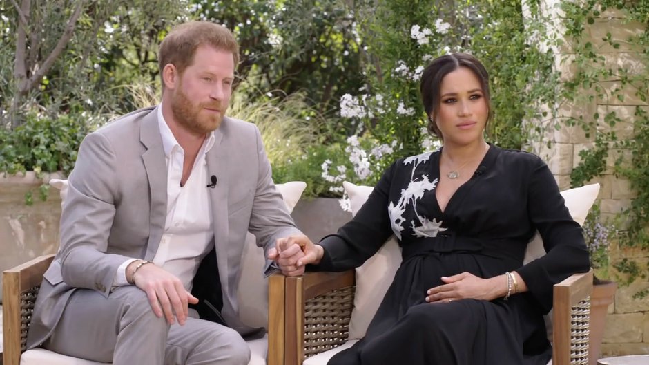 Meghan Markle i książę Harry w programie Oprah Winfrey