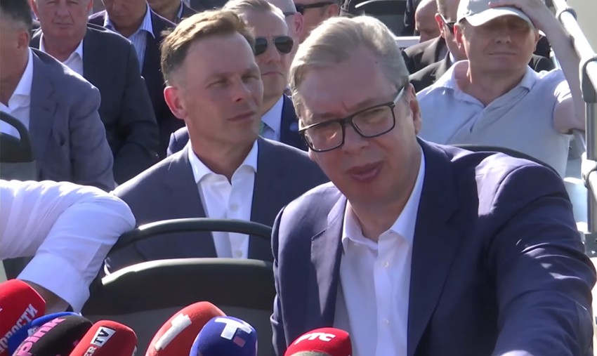 Vučić na Moravskom koridoru