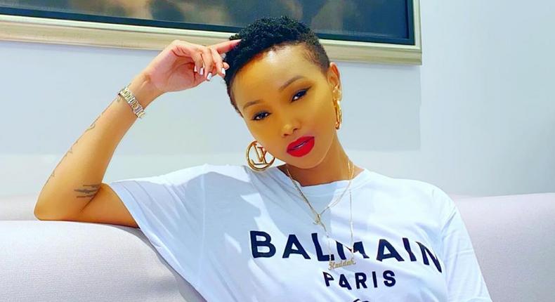 Huddah Monroe responds to fan confessing love for her