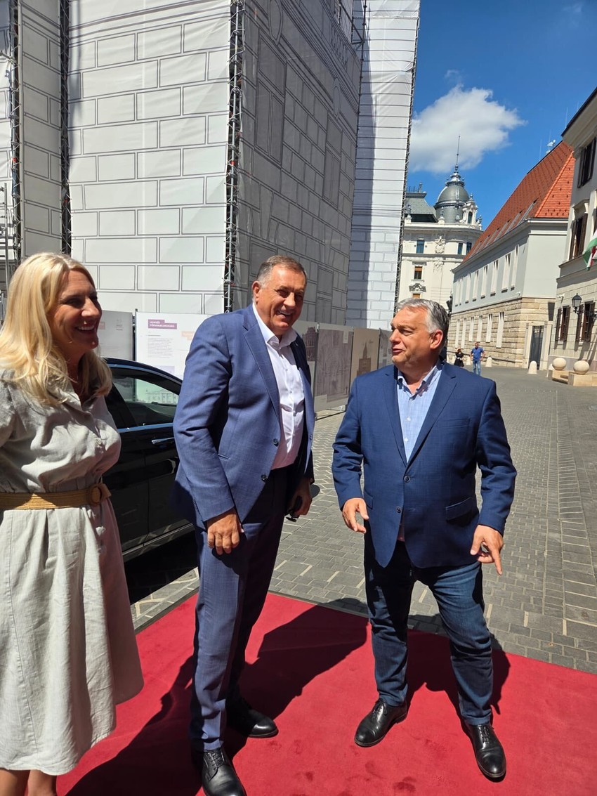 Milorad Dodik, Željka Cvijanović, Viktor Orban