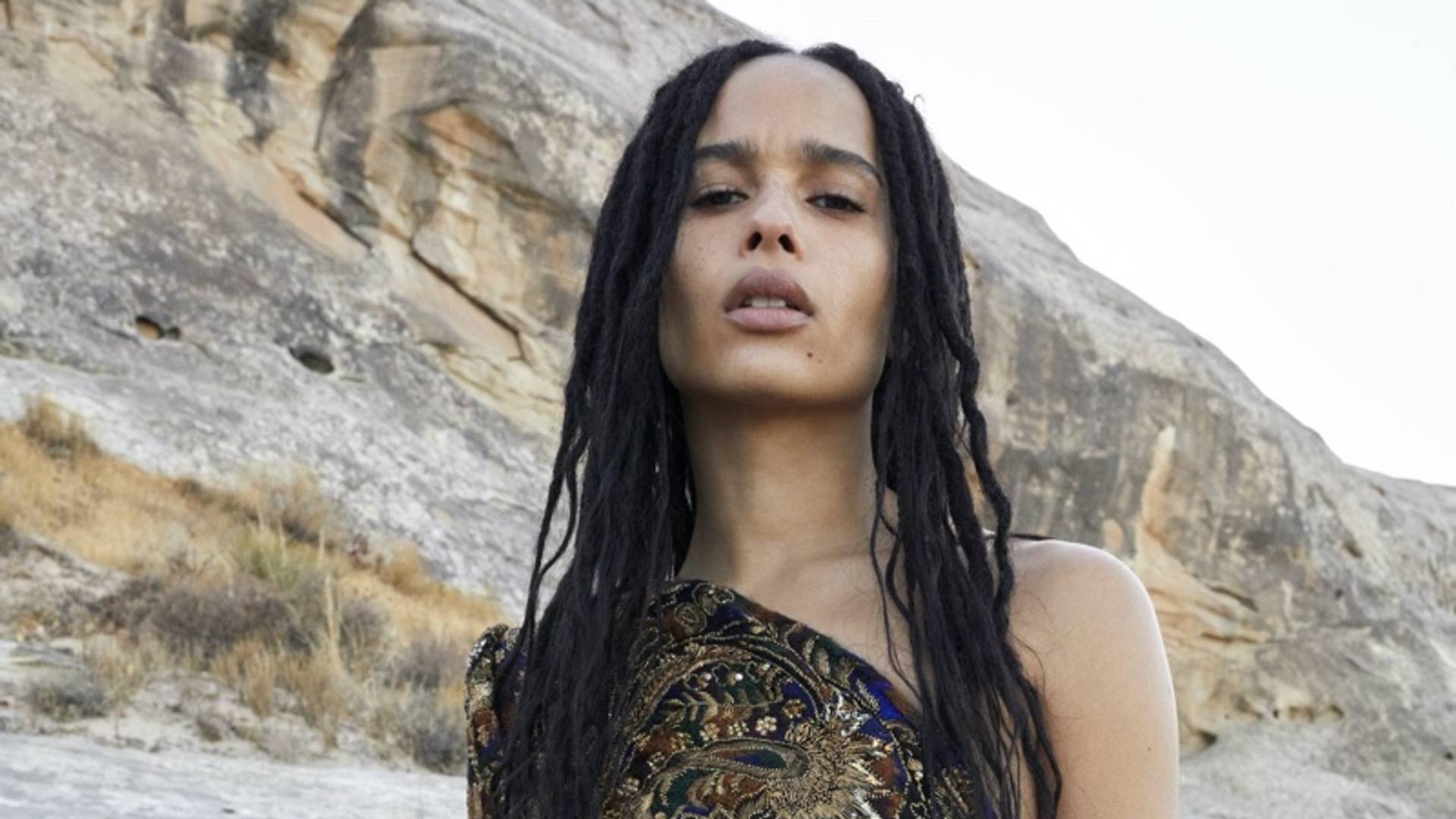 Samo Zoe Kravitz može u ovakvoj haljini u pustinju