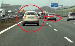 Policja wzięła się za blokujących lewy pas. Kierowcy zaskoczeni