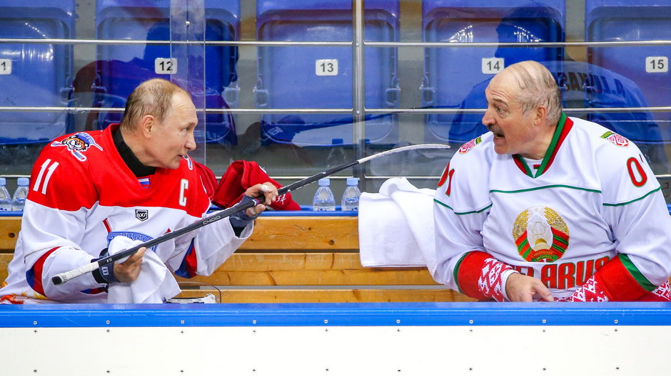 Władimir Putin i Aleksandr Łukaszenka