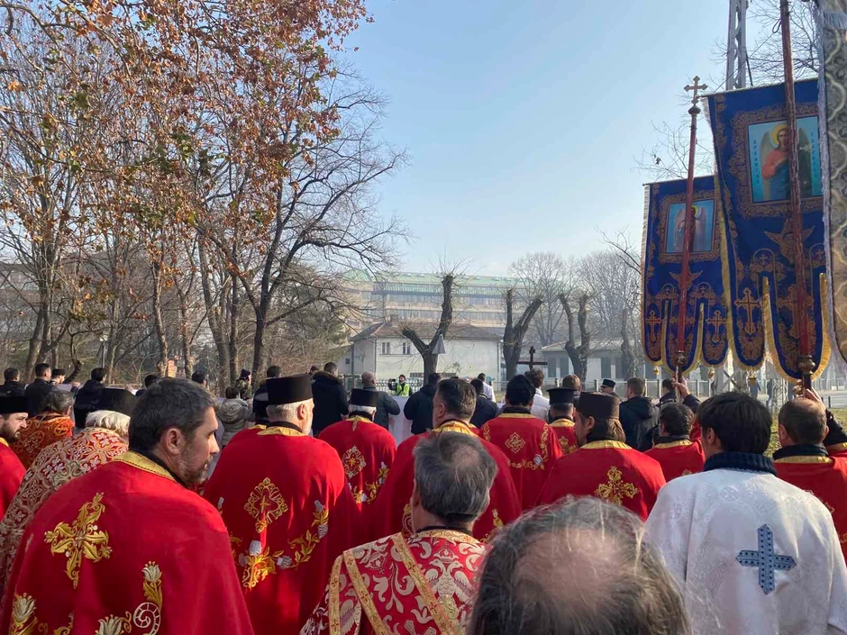 Litija u Beogradu - podrška verujućem narodu u Crnoj Gori