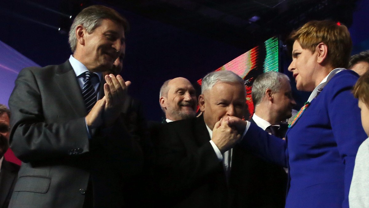 Jarosław Kaczyński, Beata Szydło Joachim Brudziński Antoni Macierewicz 