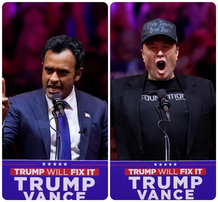 Vivek Ramasvami i Ilon Mask