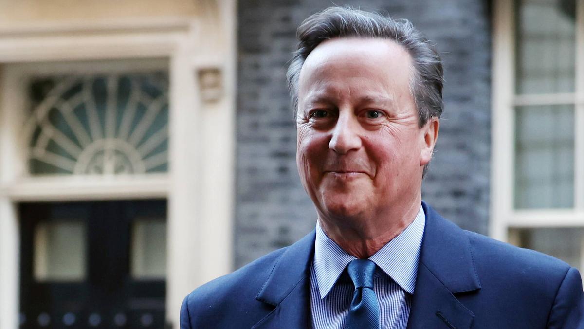 David Cameron, były brytyjski premier i nowy szef MSZ