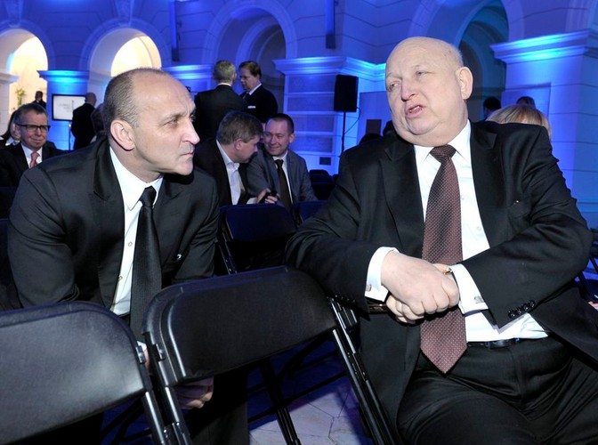 Kazimierz Marcinkiewicz i Józef Oleksy