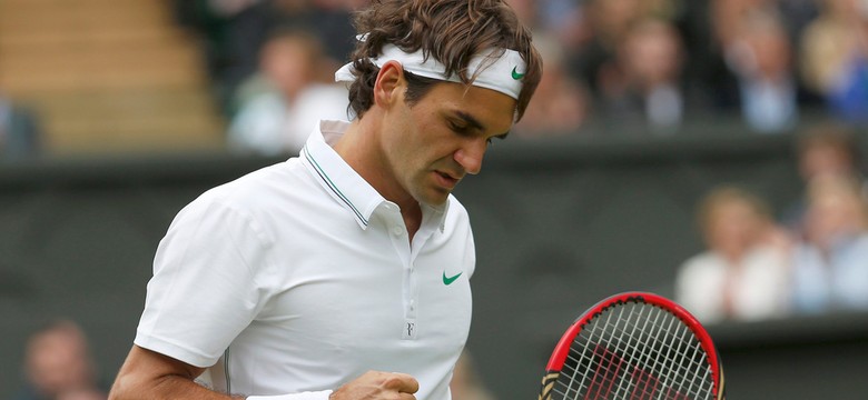 Wimbledon: Roger Federer pokonał w półfinale Novaka Djokovicia