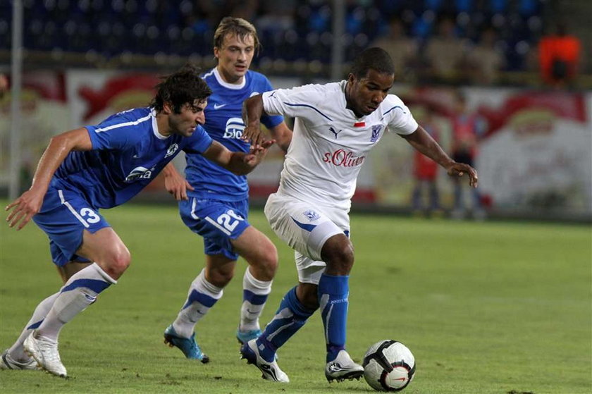 Dnipro Dniepropietrowsk - Lech Poznań 0:1 w pierwszemu meczu czwartej rundy eliminacji Ligi Europejskiej