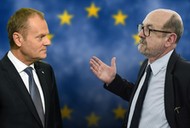 tusk, legutko, pis, skarga, ue