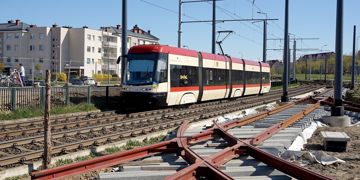 Trwa budowa nowego torowiska w Gdańsku. Latem tramwaje nie pojadą wzdłuż al. Havla!