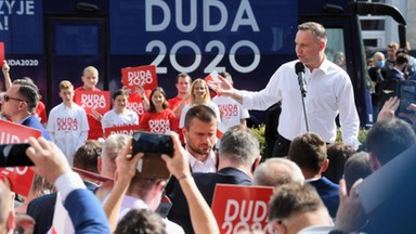 Andrzej Duda: Jest w Polsce grupa chcąca powrotu rządów, które pozwalały nas okradać. Mówię "nie" złodziejstwu